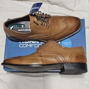 Nunn Bush Nelson Wingtip Oxford Sz 10